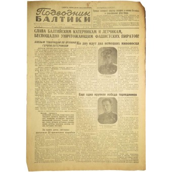 The Baltic submariner- newspaper.  June, 25  1944. Espenlaub militaria