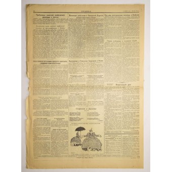 The newspaper Pravda 3. November 1944. Espenlaub militaria