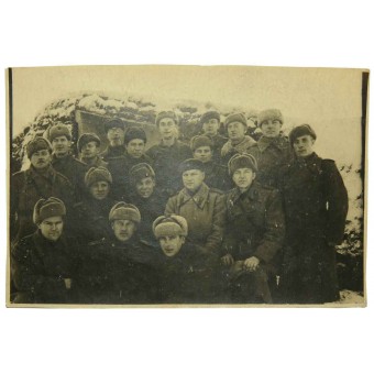 Photo of the officers from 8th Estonian rifle regiment. Espenlaub militaria