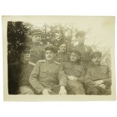 Photo of officers of the HQ of the RKKA