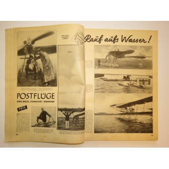 Illustrated book: The plane makes history. Special edition.. Espenlaub militaria