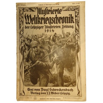 Illustrierte Weltkriegschronik der Leipziger Illustrierten zeitung 1914, 34. Lieferung. Espenlaub militaria