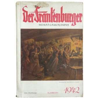 Der Frankenburger 1943 Kalender. Calender, 1943.. Espenlaub militaria
