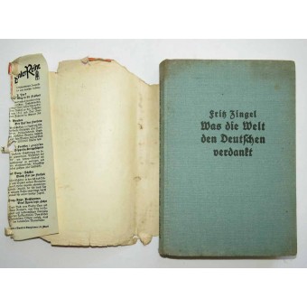 Propaganda book. What the world owes to the Germans?. Espenlaub militaria