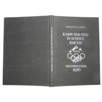 The book about the Winter Olympiс games in Germany in 1936.. Espenlaub militaria