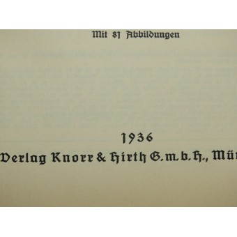 The book about the Winter Olympiс games in Germany in 1936.. Espenlaub militaria