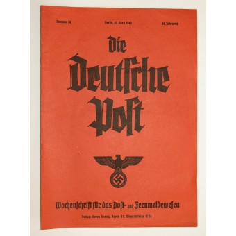 Die Deutsche Post The Reich postal news. Espenlaub militaria