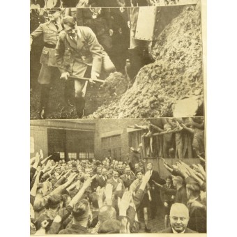 First days of Austria within III. Reich- Illustrierter Beobachter. Espenlaub militaria