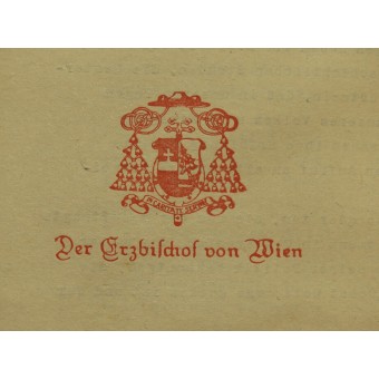 The leaflet  about plebiscite: Annexation (Anschluss) of Austria into German Reich. Espenlaub militaria