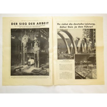 Your YES to the Germany savior. Anschluss. Münchner Illustrierte. Espenlaub militaria