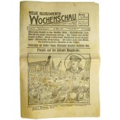 Newspaper Neue Illustrierte "Wochenschau"