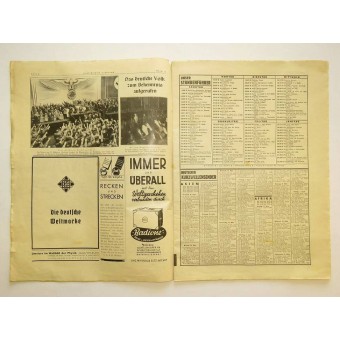 Illustrierter Rundfunk Heft 13. München, 27. March 193. Espenlaub militaria