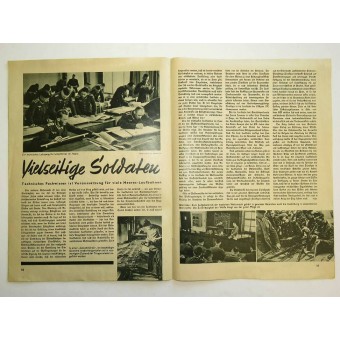Official magazine of KdF and DAF Arbeitertum 1. February 1940, Folge.21. Espenlaub militaria