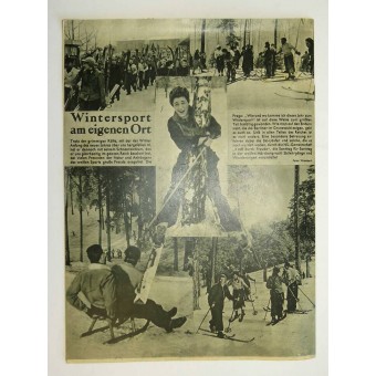 Official magazine of KdF and DAF Arbeitertum 1. February 1940, Folge.21. Espenlaub militaria
