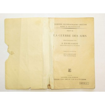 3rd Reich issue of the WW1 french book La Guerre des Airs.. Espenlaub militaria