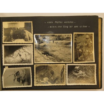 Wehrmacht soldiers photo album. Espenlaub militaria