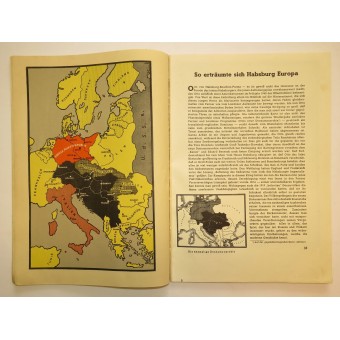 German WWII propaganda. Maps of the war - Der Krieg 1939/40 in Karten. Espenlaub militaria
