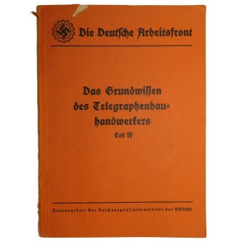 DAF Tech reference book: Basic knowledge of telegraph construction. Espenlaub militaria