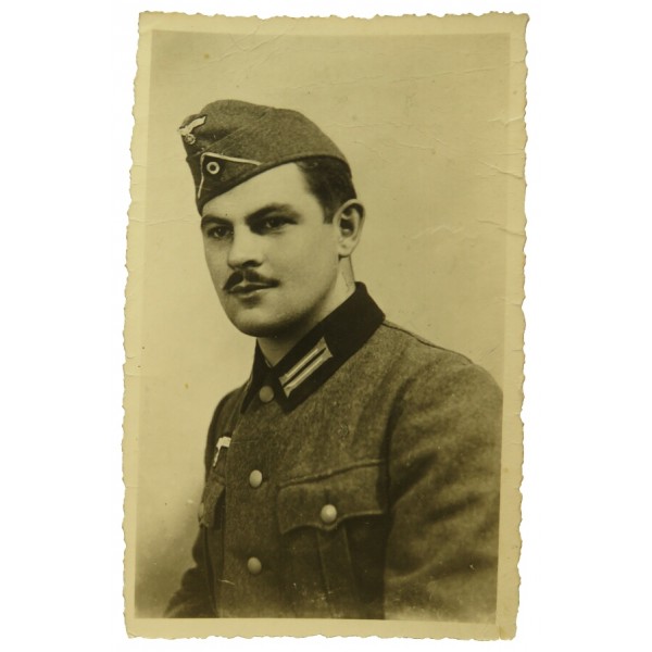 Photo of Wehrmacht soldier in M36 tunic 