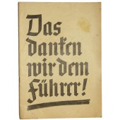 "Das danken wir dem Führer!", 1938, Voting brochure