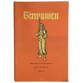 Monthly magazine printed by Ahnenerbe - Germanien. Espenlaub militaria