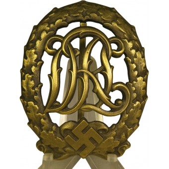 DRL Sport badge. DRL Sportabzeichen. Bronze. Espenlaub militaria