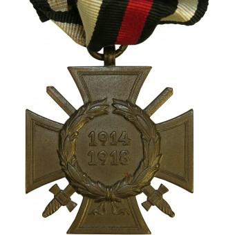 Hindenburg cross. Commemorative cross 1914-1918 for combatant. Espenlaub militaria