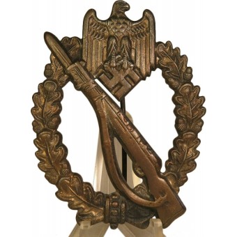 Infantry assault badge/Infanteriesturmabzeichen in BronzeBSW. Espenlaub militaria