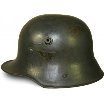 Luftwaffe M 16 re-issued helmet BF 64. Espenlaub militaria