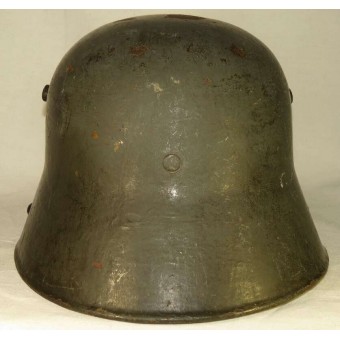 M 16 German single decal helmet. War time reissued. Espenlaub militaria