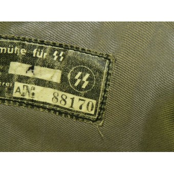 M 40 Feldmutze for SS-VT and Allgemeine SS. Espenlaub militaria