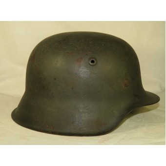 M 42 German Helmet HKP 64, liner size 57. Espenlaub militaria