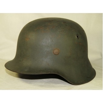 M 42 German Helmet HKP 64, liner size 57. Espenlaub militaria