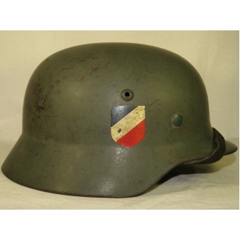 SE 68 Wehrmacht Heer Double decal helmet. Espenlaub militaria