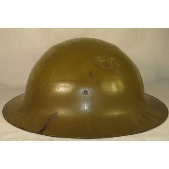 Soviet helmet made in Blockaded Leningrad for paramilitary units. Espenlaub militaria