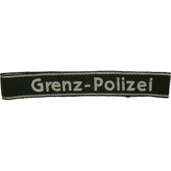 SS SD Grenz Polizei cuff title. Espenlaub militaria