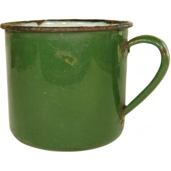 Pre-war made RKKA enameled drinking cup. Espenlaub militaria