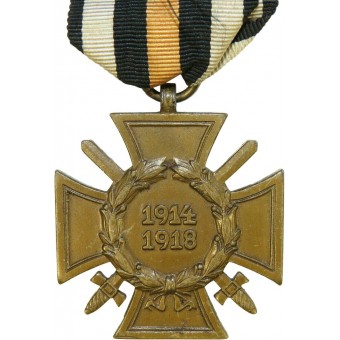 WW1 Commemorative Cross with swords. Espenlaub militaria