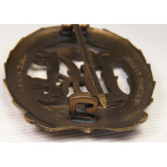 DRL sports badge - bronze class Hensler. Espenlaub militaria