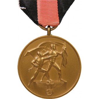 Medal In memory of October 1, 1938, in honor of the Anschluss of the Sudeten regions. Espenlaub militaria
