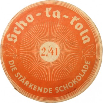 Chocolate carton for the Wehrmacht. Scho-ka-kola. Wehrmacht Packung 2./41. Espenlaub militaria