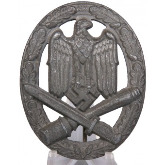 General Assault Badge. Zinc. Unknown manufacturer. Espenlaub militaria