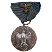Medal for 4 years of faithful service in the Wehrmacht. Non magnetic metal