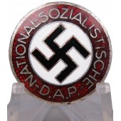 N.S.D.A.P Member badge. RZM M1/ 77-Foerster & Barth-Pforzheim