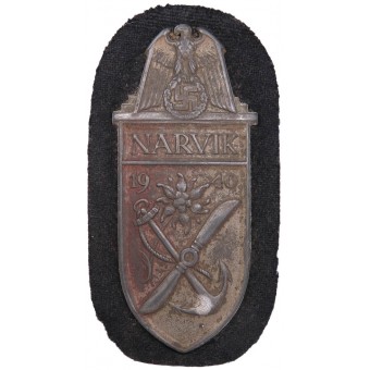 Narvik shield for Kriegsmarine. Espenlaub militaria