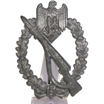 Infanterie Sturmabzeichen in Silber Glanzverzinkt FLL. Espenlaub militaria