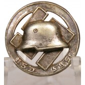 N.S.D.F.B.St Stahlhelm Membership badge