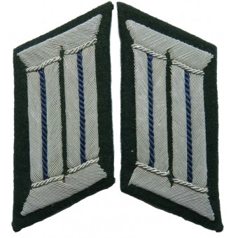 Wehrmacht TSD or transport troops collar tabs for officers. Espenlaub militaria