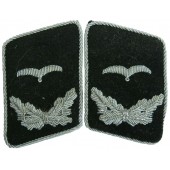 Collar tabs for Lieutenant of the Luftwaffe Engineering Service