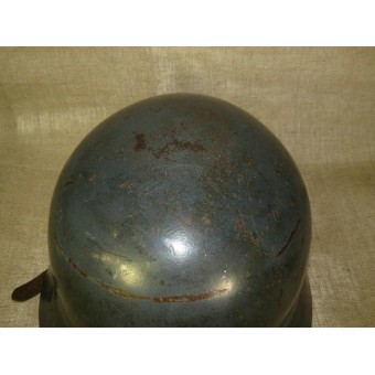 ET 62 double decal Luftwaffe early steel helmet. Espenlaub militaria